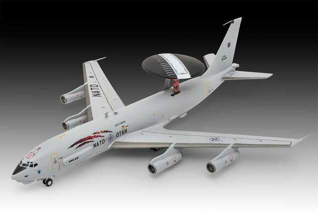 Plastic ModelKit aereo 03794 - Boeing E-3A (1:144)