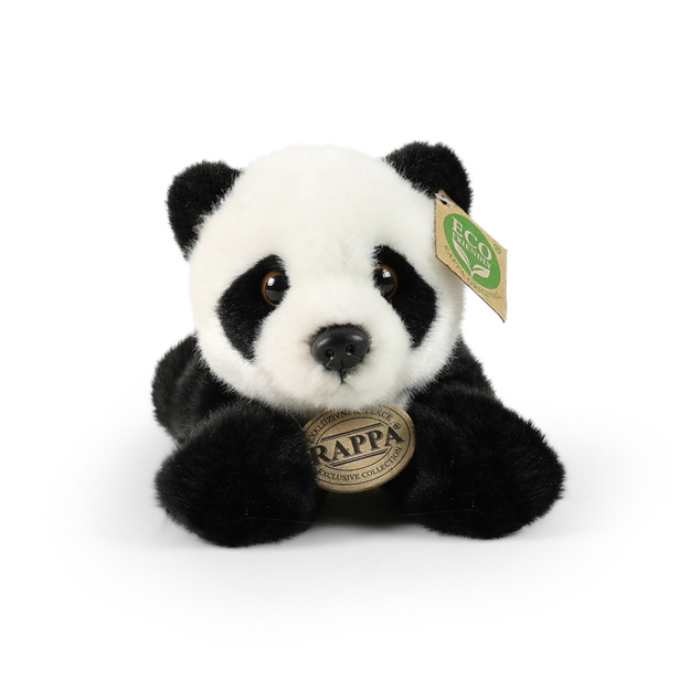 Panda di peluche sdraiata 20 cm ECO-FRIENDLY