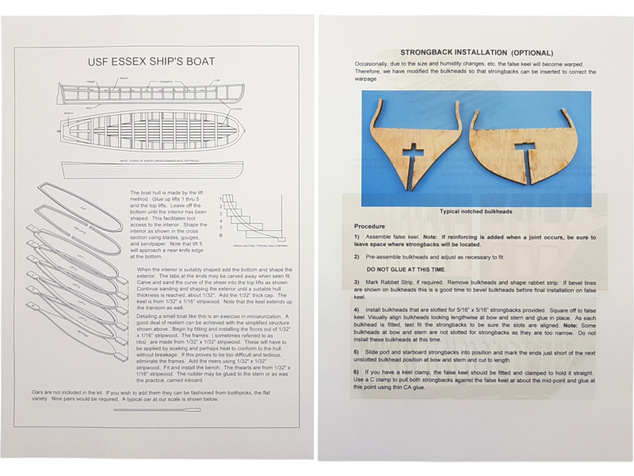 Model Shipways USS Essex 1799 1:76 kit