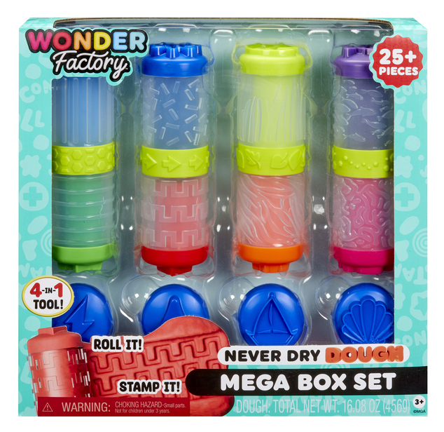 Wonder Factory Mega Box s nevysychající plastelínou