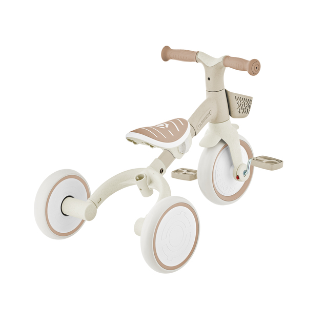 Globber detské odrážadlo trojkolesové - Learning Trike 3in1 PLUS Ecologic Coconut