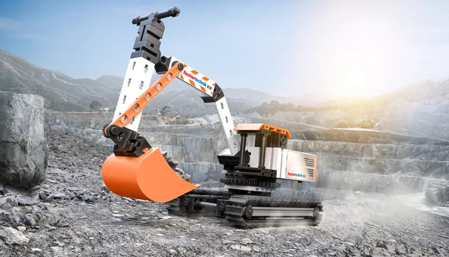 FISCHERTECHNIK Digger stavebnica 125 dielov