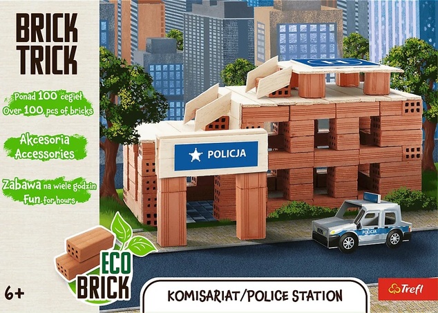 Trefl Brick Trick Policajná stanica M 100 dielov