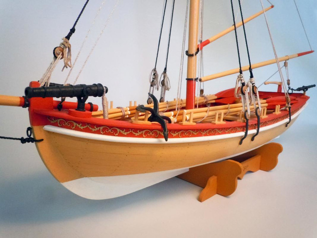 Model Shipways Armed Longboat 1:24 kit
