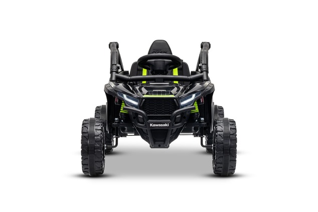 Elektrické autíčko Kawasaki TERYX KRX 1000 12V, čierne, jednomiestne, odpružená zadná nápr