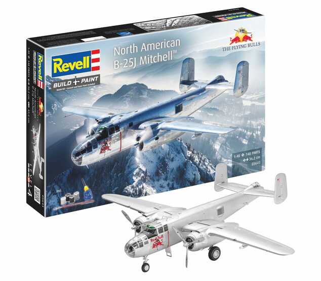 Coffret Cadeau Flying Bulls 05643 - B-25J Mitchell (1:48)