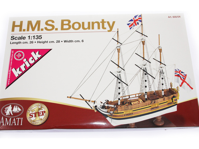 AMATI HMS Bounty 1:135 First step kit