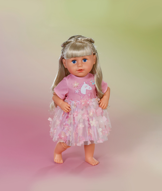 Zapf BABY born Šatôčky s kvietkami, 43 cm