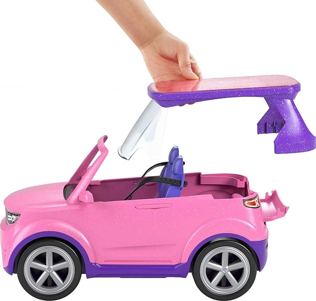 Mattel Barbie Dreamhouse Adventures Transformujúce sa auto GYJ25