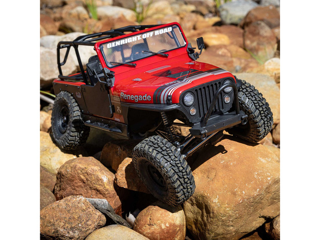 Axial SCX10 III Jeep CJ-7 1:10 4WD RTR červená