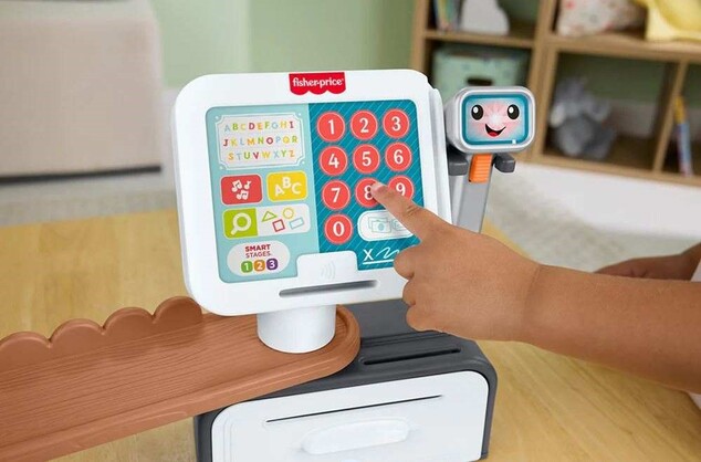 Mattel Fisher Price Hovoriaca pokladňa CZ/SK/ENG/HU/PL