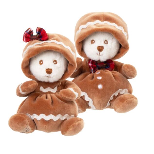 BK ZIGGY GINGERBREAD biscotto allo zenzero con farfallino (15 cm) Bukowski Design