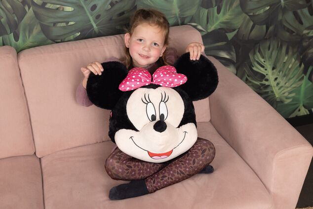 Cozy Noxxiez HW773 Minnie Mouse- hrejivý plyšový vankúš 3 v 1