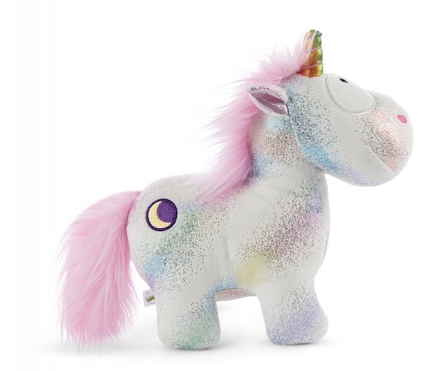 NICI plišani jednorog čuvar mjeseca 22 cm ZELENI