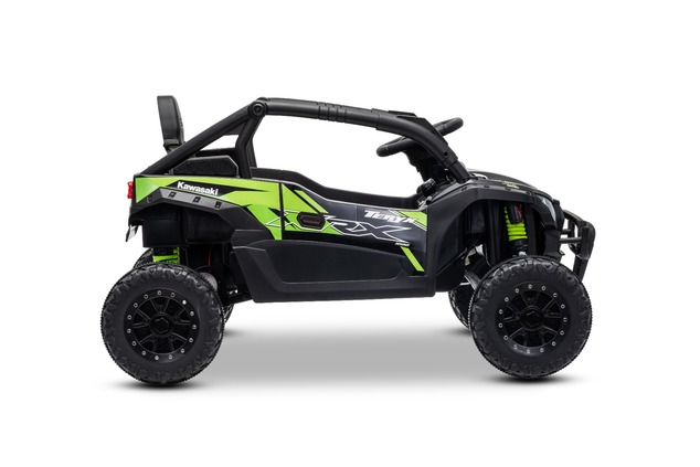 Elektrické autíčko Kawasaki TERYX KRX 1000 12V, čierne, jednomiestne, odpružená zadná nápr