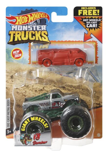 Hot Wheels Moster trucks 1:64 s angličákom