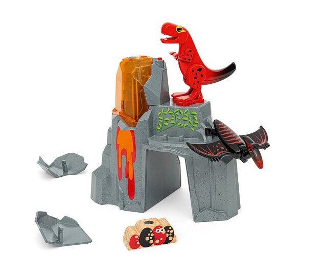 Brio Dinosaurí soptiaci vulkán