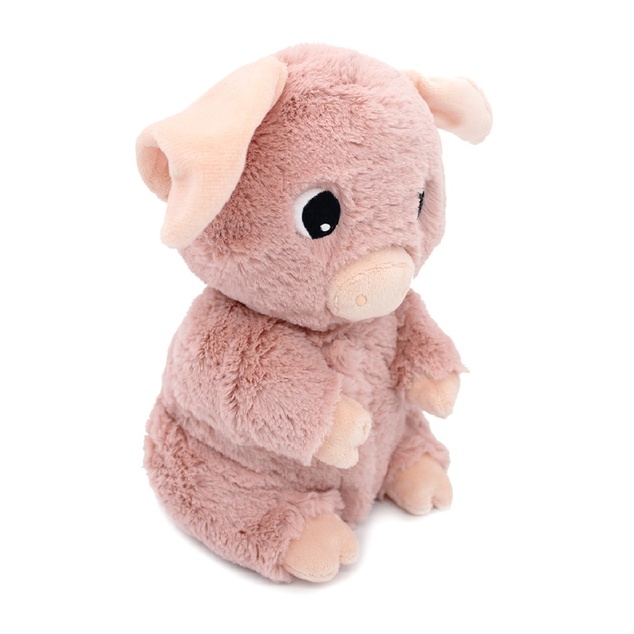 PTIPOTOS Plüschschwein Barbekiou rosa - Mama mit Baby