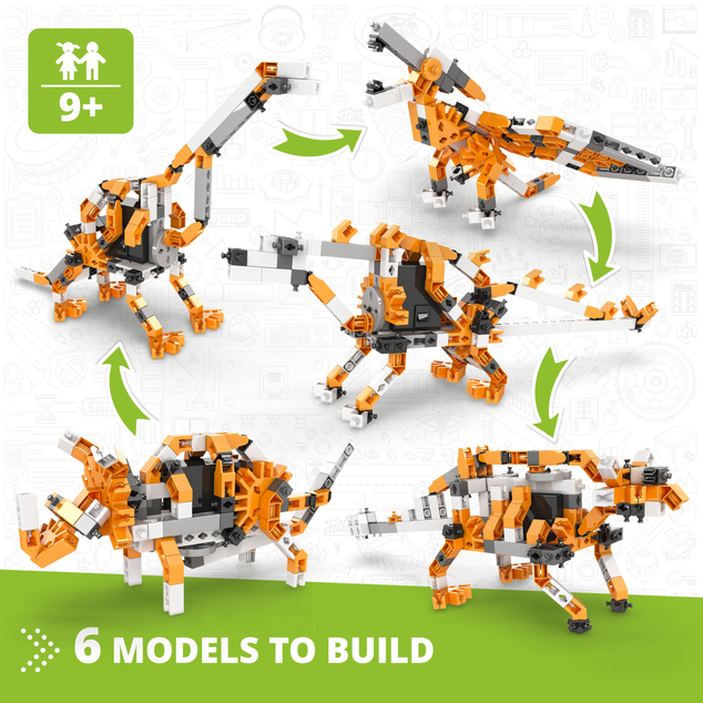 Engino Stem jurská zem - motorizované modely