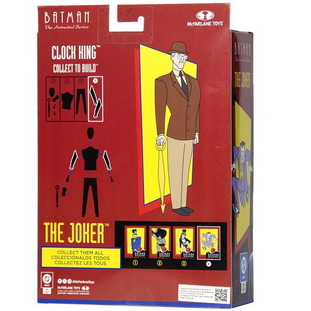 Batman: La Serie Animata Joker figura McFarlane Toys (ABITO BLU) (INSEGUIMENTO)