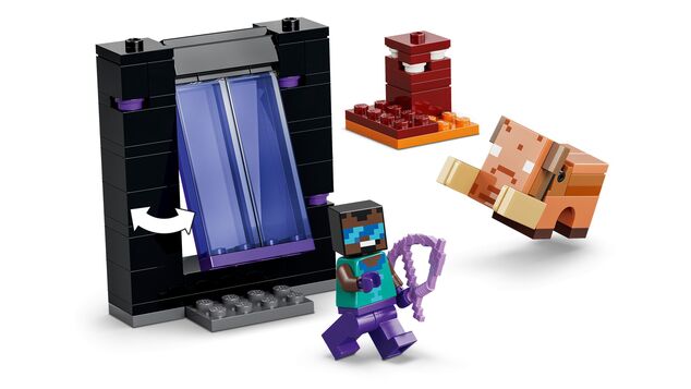 LEGO® Minecraft™ 21584 Cesta portálom do Netheru a Endu