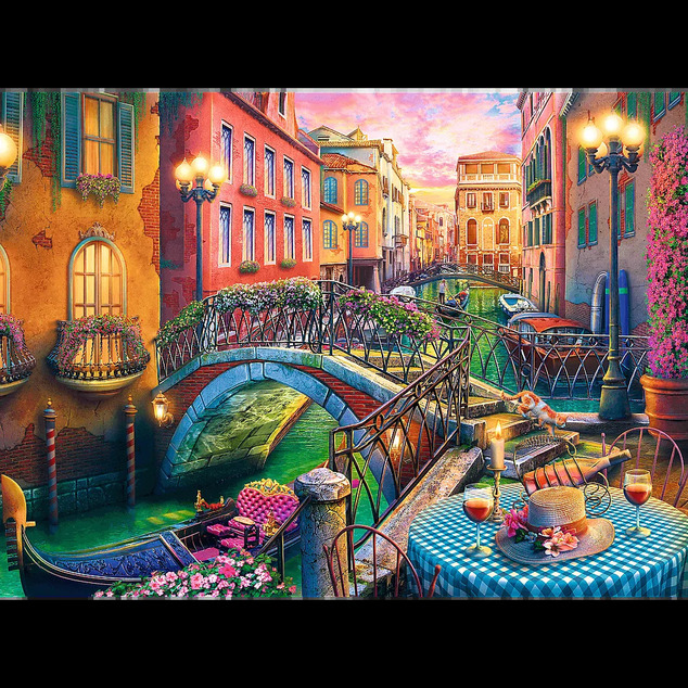 Trefl Puzzle 3000 Abend in Venedig