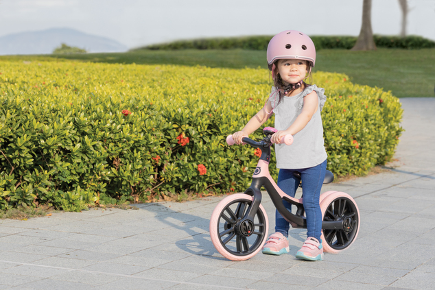 Globber odrážadlo GO BIKE ELITE DUO- PASTEL PINK