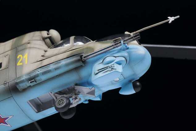 Model Kit vrtulník 4812 - MIL Mi-24P Russ.Attack Helicopter (1:48)