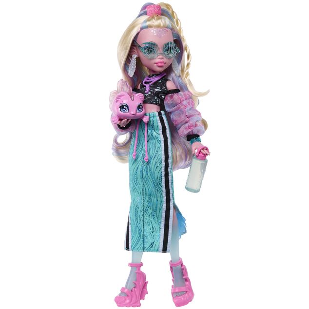 Mattel Monster High muñeca monstruo, Lagoona Blue, JHK33