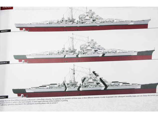 AMATI Bismarck 1939 1:200 kit