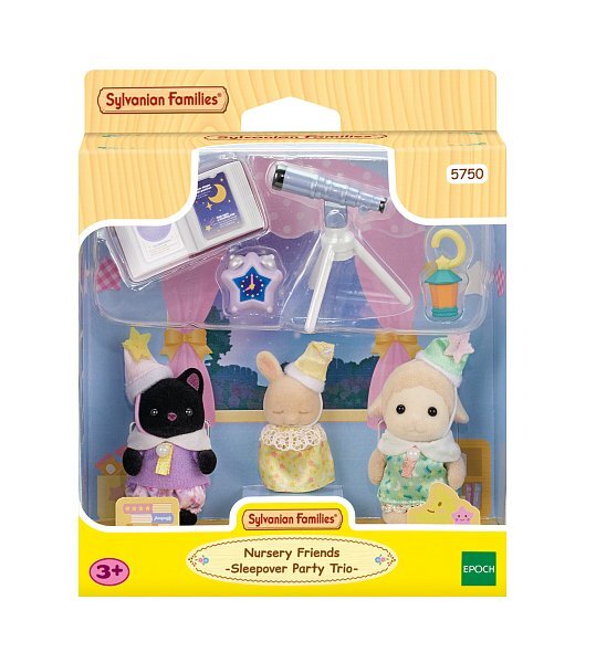 Sylvanian Families Pyžamová párty Baby Trio