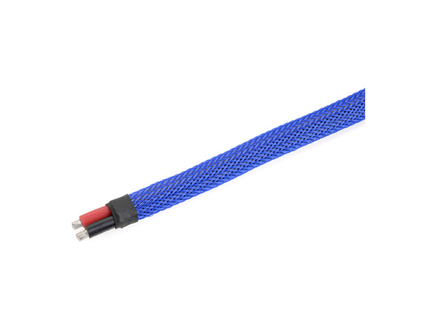 Ochranný káblový oplet 6mm modrý (1m)