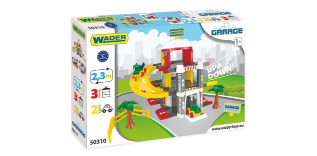 Wader 3 poschodová garáž s výťahom 50310