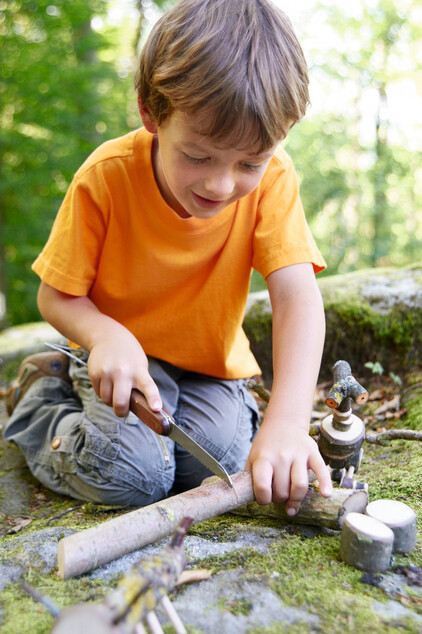 Haba Terra Kids Vreckový zatvárací nôž pílkový