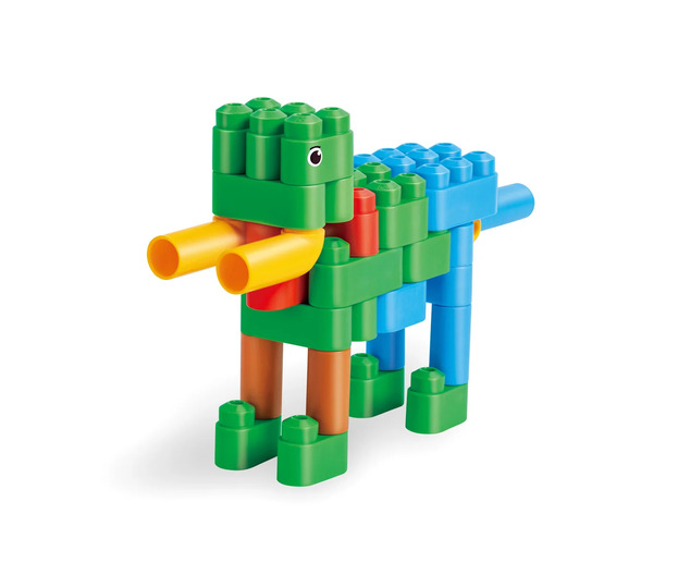 Hape Construcción PolyM 128 piezas
