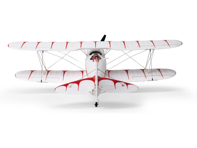 E-flite Waco 0.55m SAFE Select BNF Basic biele