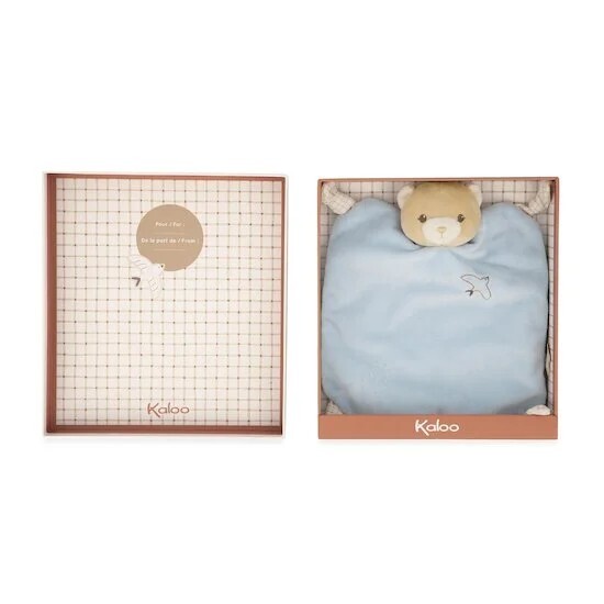 Kaloo Intemporel Peluche per neonato Orsetto blu