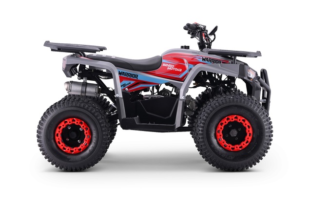 Benzínová štvorkolka pre deti Beneo Motors WARRIOR červená - 125cm3
