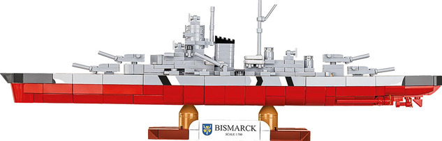 Cobi 4854 World War II Nemecká bojová loď Bismarck 1:700