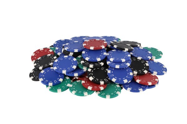 Poker sada 100ks + karty a kocky, v kufríku, 28x25x8cm