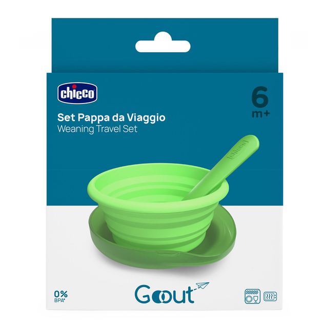 CHICCO Cestovná sada na kŕmenie