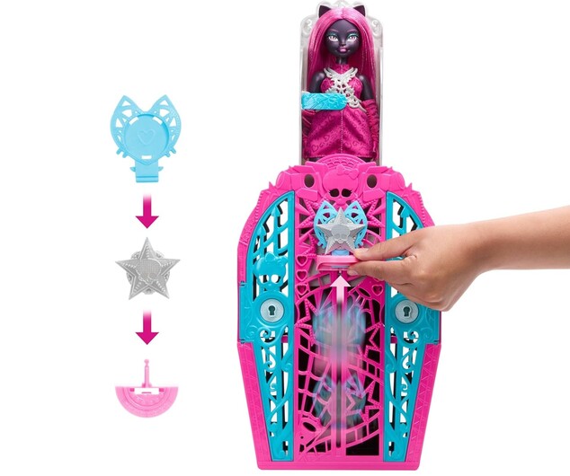 Mattel Monster High Skulltimate secrets Hauntlywood mysteries CATTY