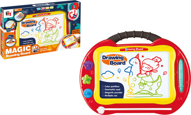 Magnetická kreslicí tabule střední MAGIC barevná