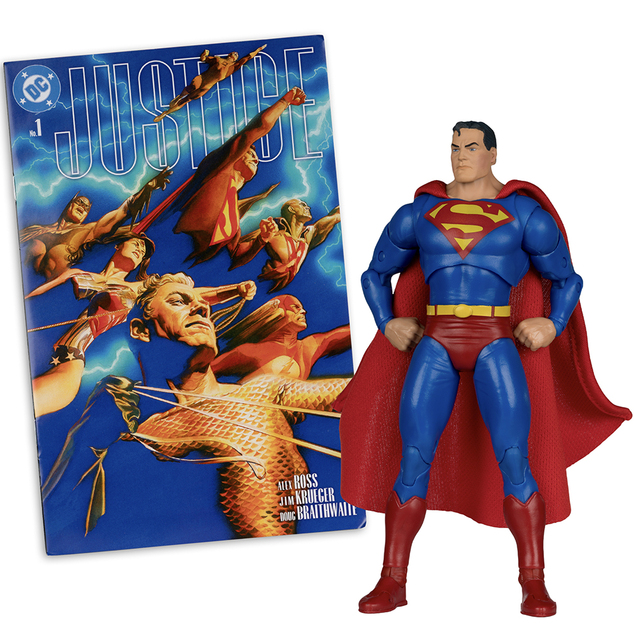 DC Direct Page Punchers - Figura McFarlane - Superman (Justice) 18 cm