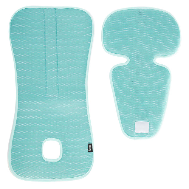 Priedušná podložka do autosedačky Breeze sk. 2/3, Aquatic Green