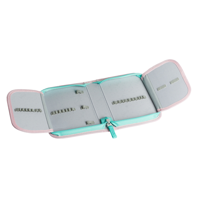 BAAGL SET 5 Zippy Arcobaleno: cartella, astuccio, sacchetto, grembiule, portafoglio