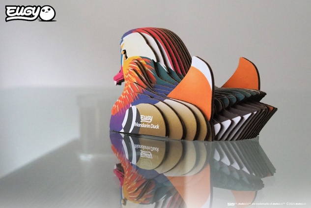 EUGY Mandarinska račka 3D kartonska sestavljanka