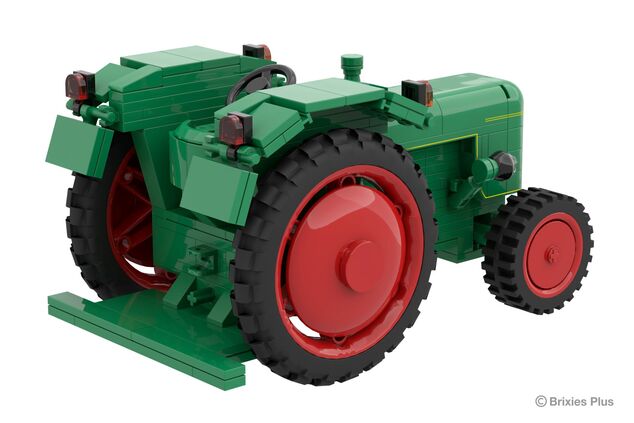 BRIXIES Plus 222.703 Fendt Dieselross F28 Classic Club Collection - historický traktor, 1: