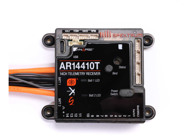 Spektrum přijímač AR14410T 14CH PowerSafe s telemetriou