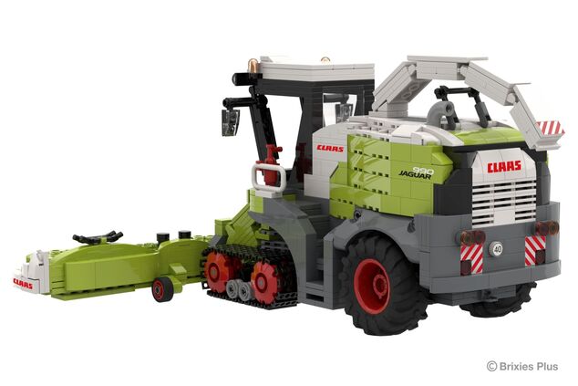 BRIXIES Plus 222.733 CLAAS JAGUAR 990 TERRA TRAC - zberacia rezačka, 973 k